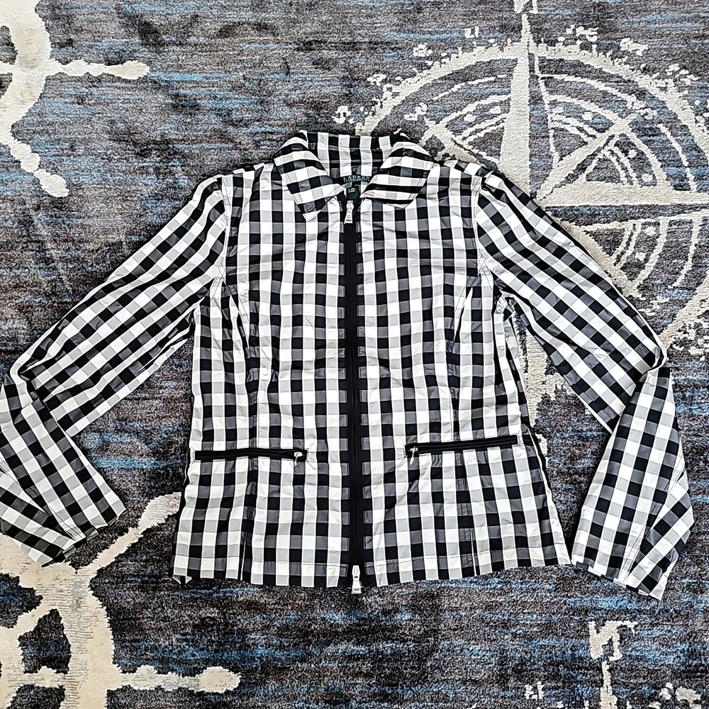 Ralph Lauren Womans plaid jacket